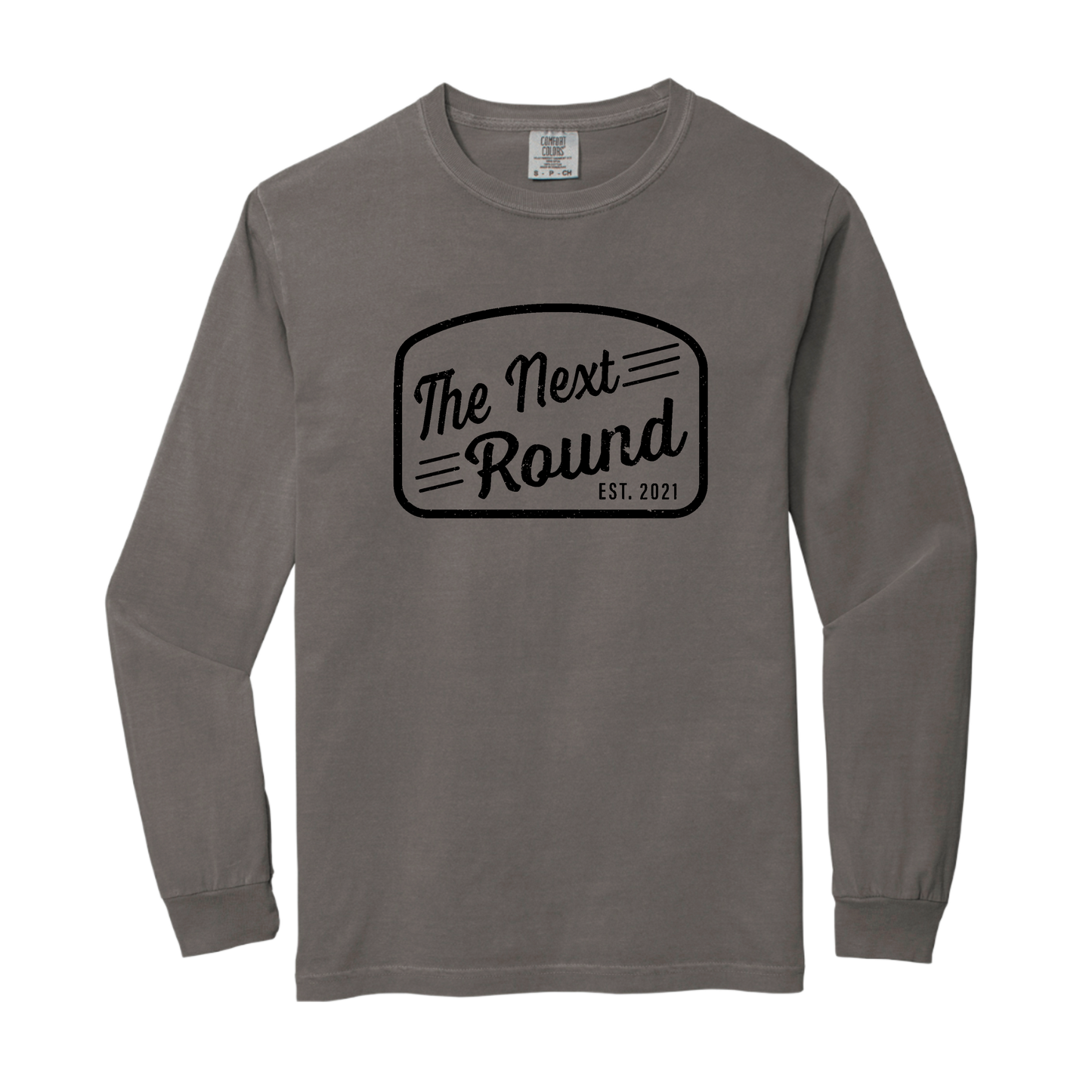 TNR Comfort Color Long Sleeve Logo T-Shirt (Gray)