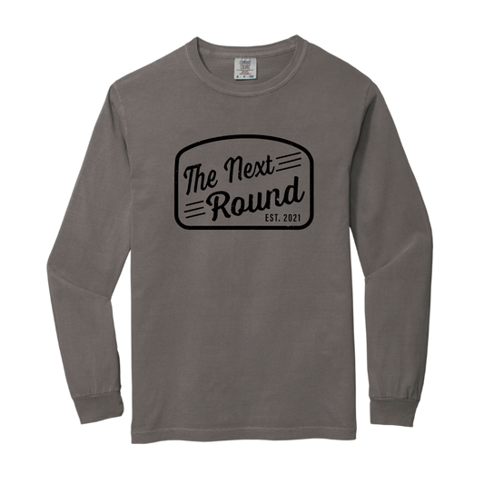 TNR Comfort Color Long Sleeve Logo T-Shirt (Gray)