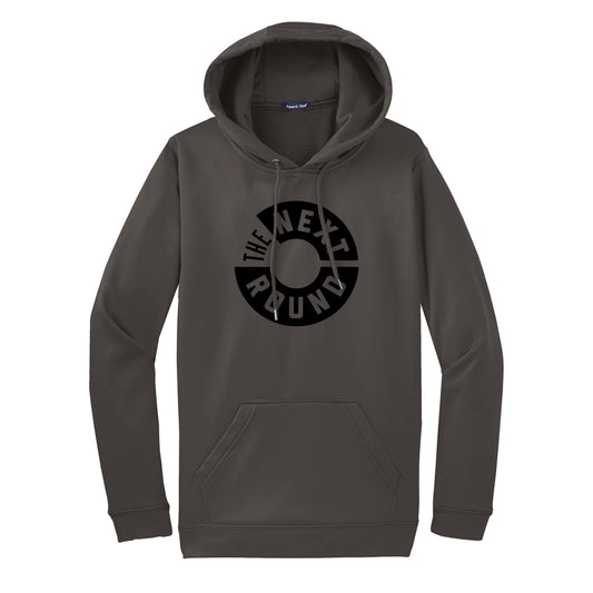 TNR Sport-Tek Logo Hoodie (Gray w/ Black Logo)