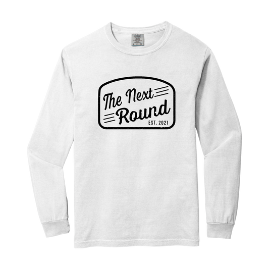 TNR Comfort Color Long Sleeve Logo T-Shirt (White)