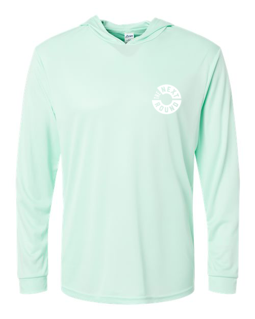 Paragon Bahama Performance Hooded Long Sleeve T-Shirt (Mint Green)