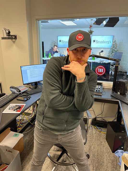 Next Round TNR Alternate Logo Trucker Hat (Black/Black)