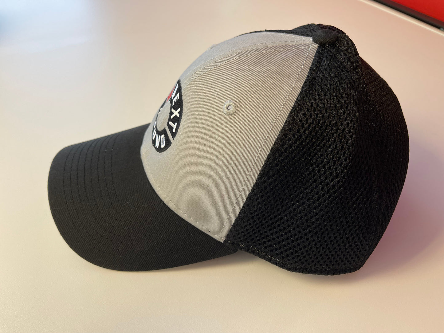 The Next Round Logo New Era Flexfit (Gray/Black)