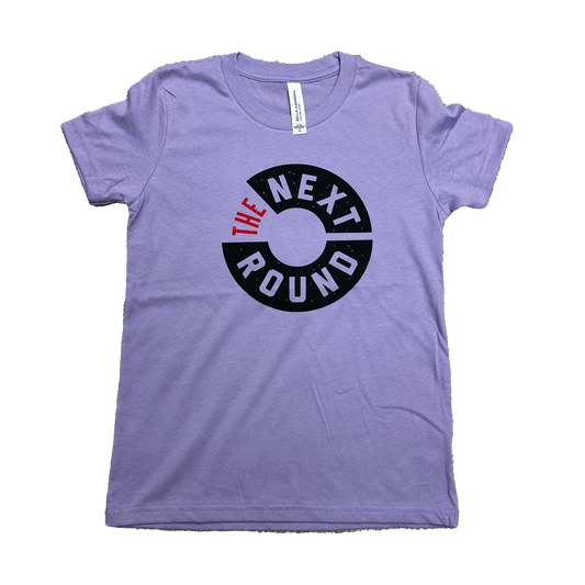Youth Girls Purple TNR Logo Shirt