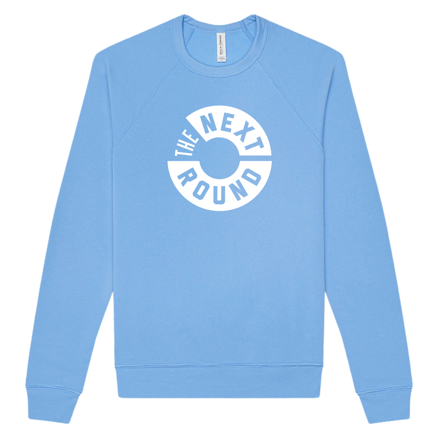 TNR Fleece Raglan Crewneck Sweatshirt (Light Blue)