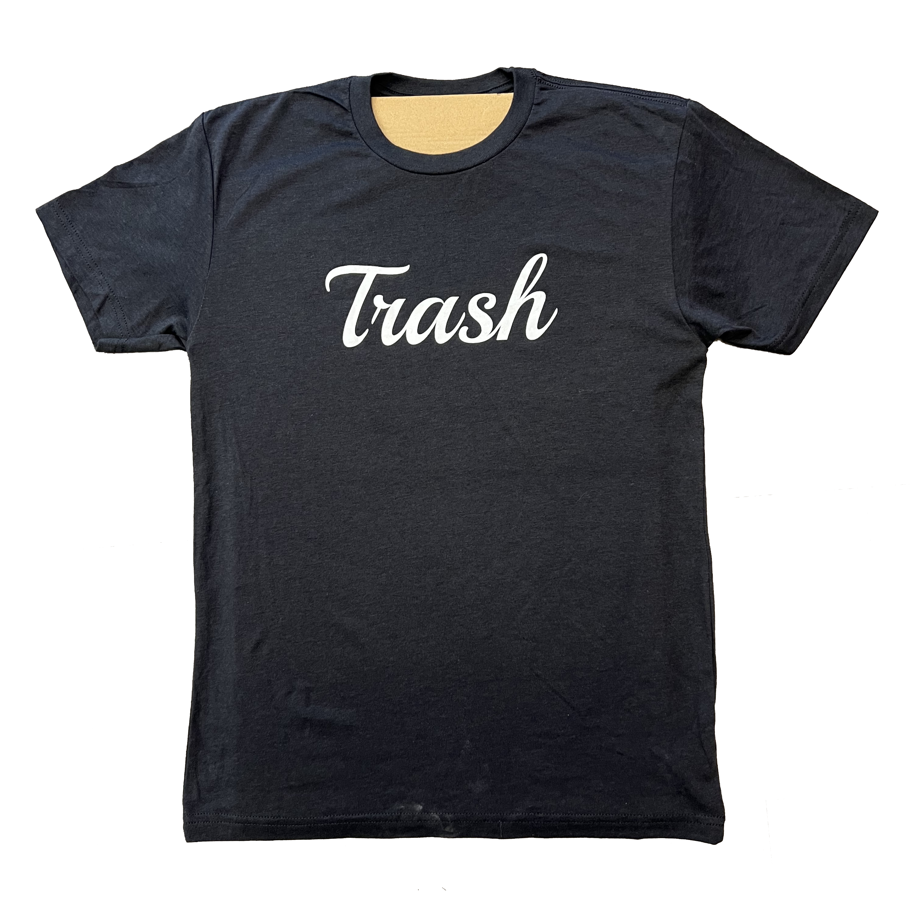 Trash Cursive T-Shirt – Next Round Live