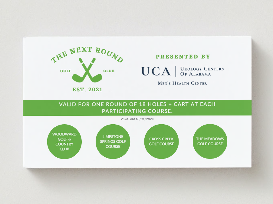 Next Round The 2024 Next Round Golf Card presented by UCA – Next Round Live