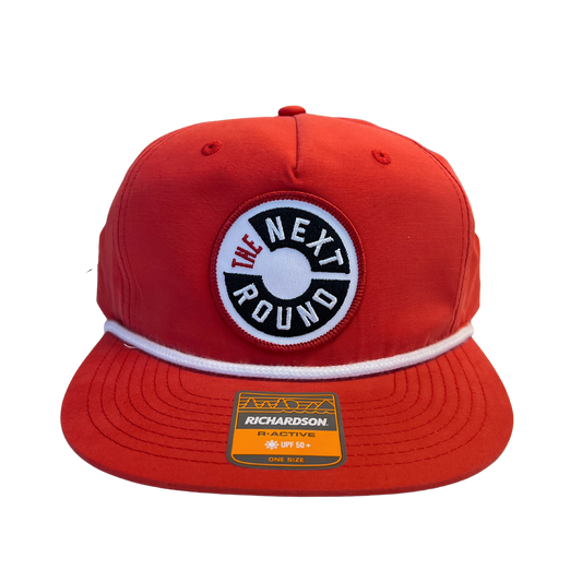 Next Round Main Logo Patch Red Rope Hat
