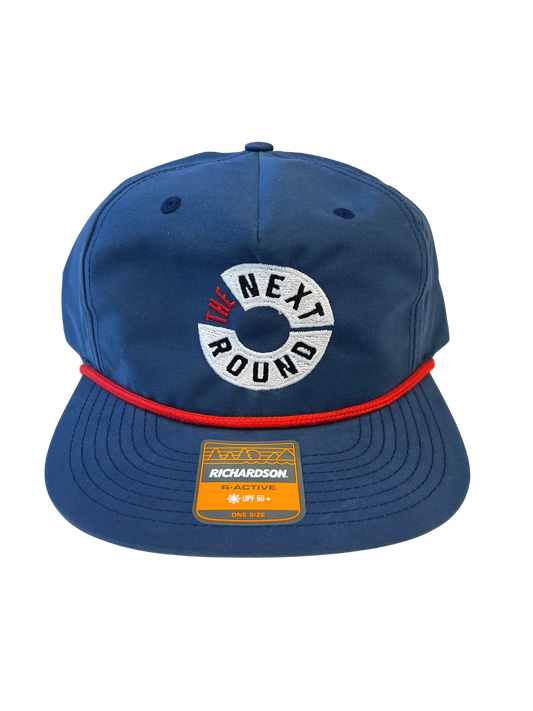 Next Round Blue Logo Rope Hat