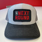 Next Round Patch Trucker Hat (Black/Gray)