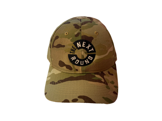 The Next Round Logo Adjustable Hat (Camo)