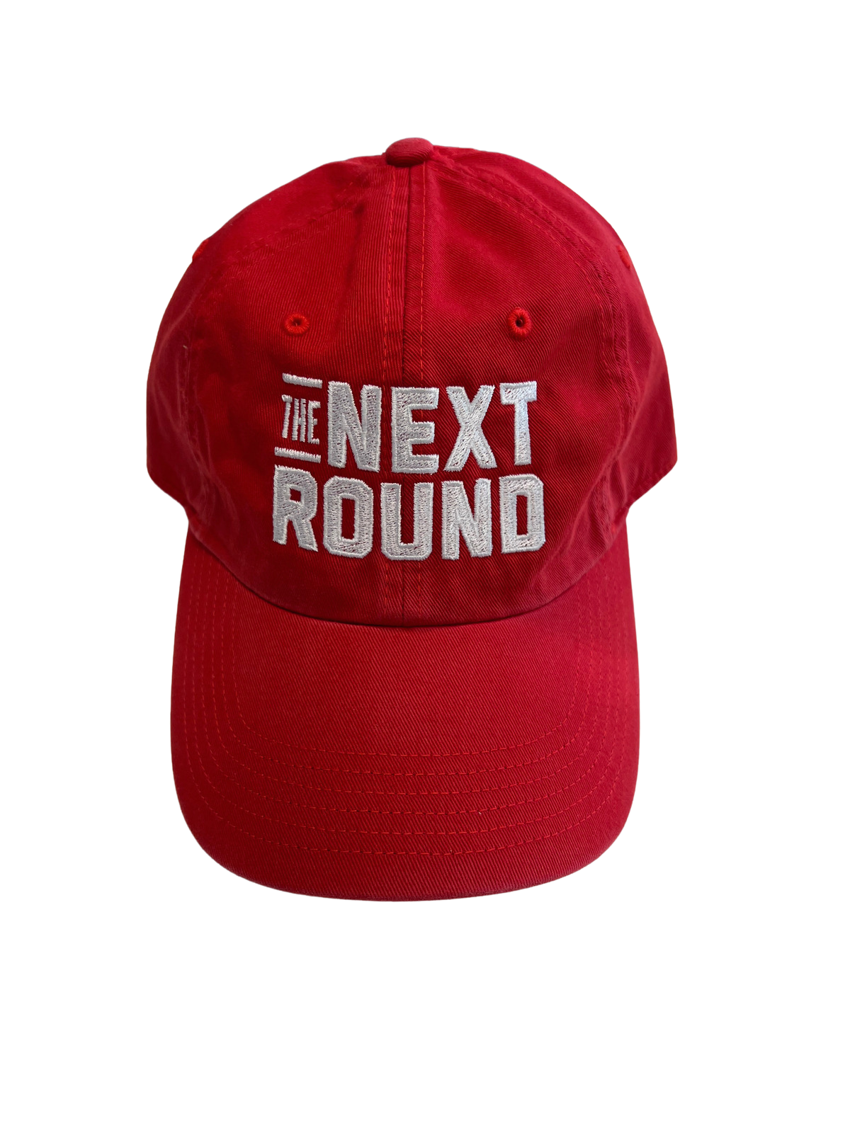Next Round The Next Round Stacked Logo Richardson Dad Hat (Red) – Next Round Live