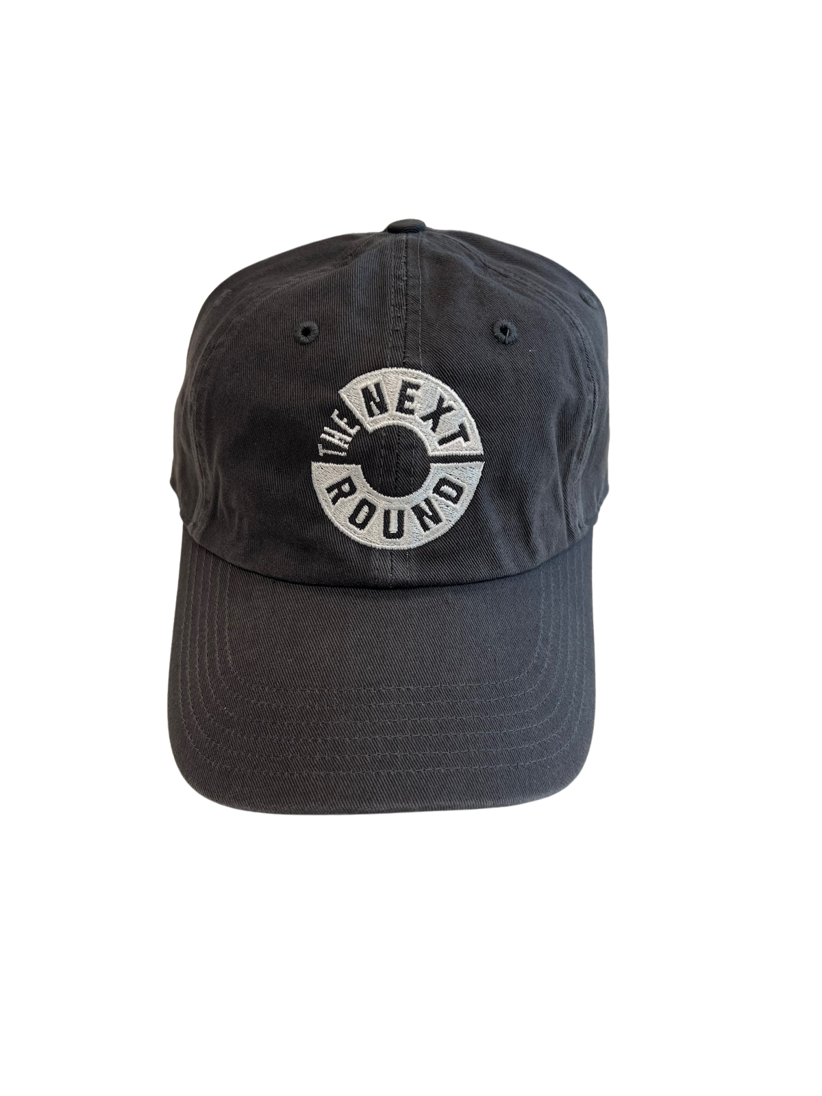 The Next Round Main Logo Richardson Dad Hat (Grey)
