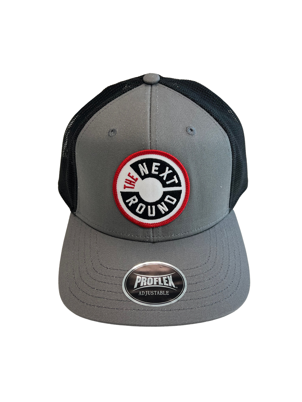 Next Round Logo Patch Outdoor ProFlex Snapback Hat (Grey/Black) – Next ...